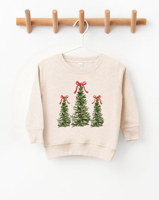 Coquette Christmas Trees // Toddler Holiday