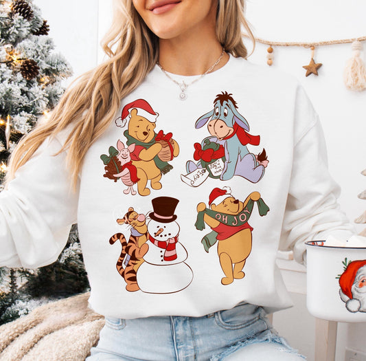 Christmas Pooh and Friends // Adult Holiday