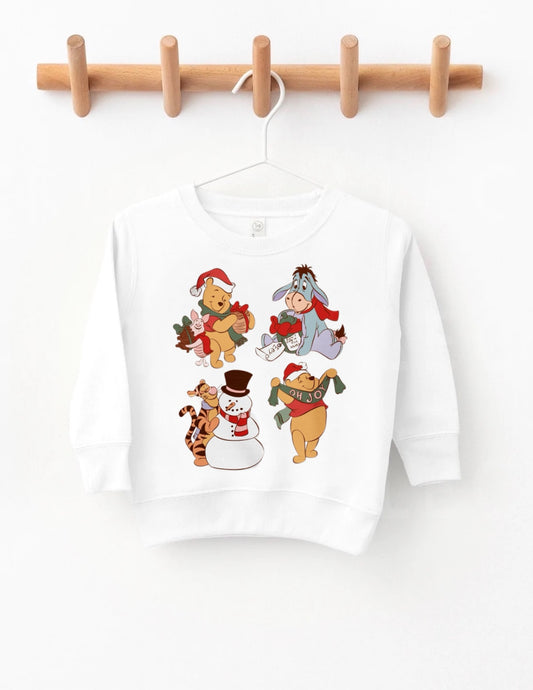 Christmas Pooh and Friends // Toddler Holiday