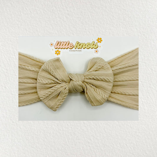 Nude // Nylon Bow