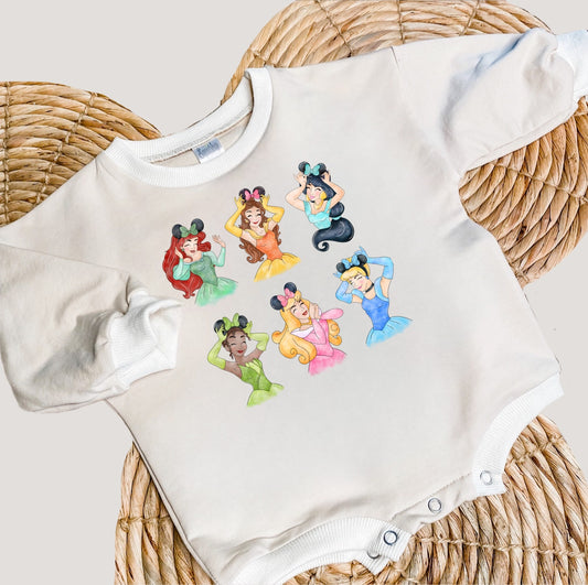 Park Princess // LK BABY Romper