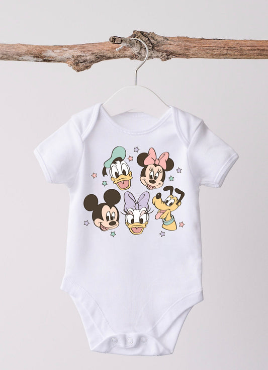 Pastel Friends // LK BABY Onesie\TShirt